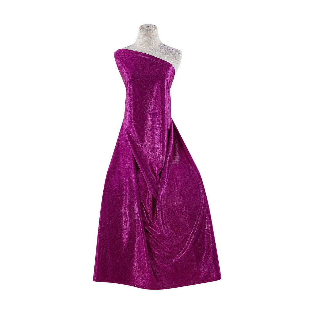 Magenta Glitter Slinky Knit Fabric by the Yard K697874