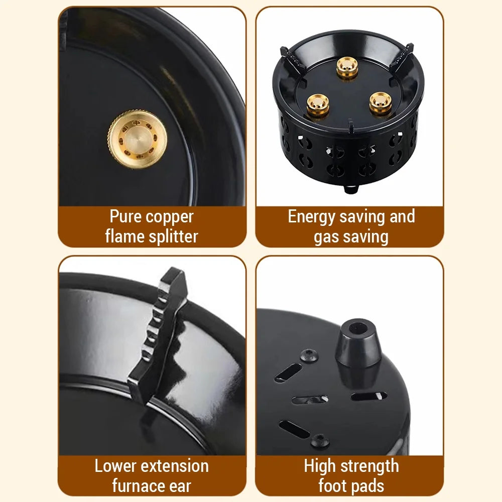 Compact Windproof Portable Gas Stove H782
