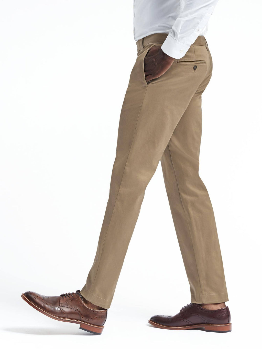 Straight Rapid Movement Chino Pant Airforce Khaki Tall Size 32W 36L Q1922