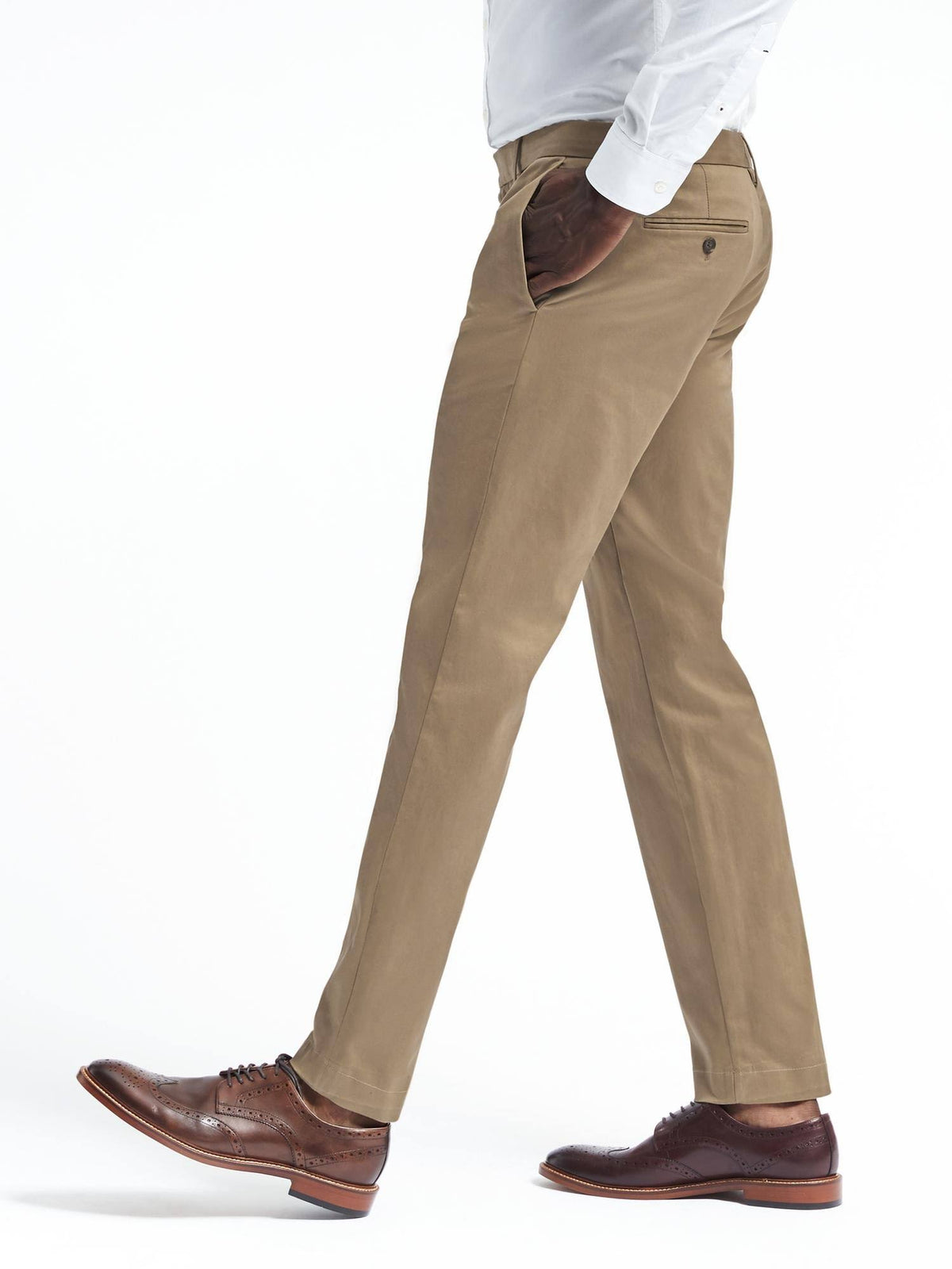 Straight Rapid Movement Chino Pant Airforce Khaki Tall Size 32W 36L Q1922