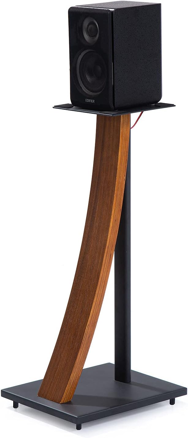 Walnut Speaker Floor Stands J4163