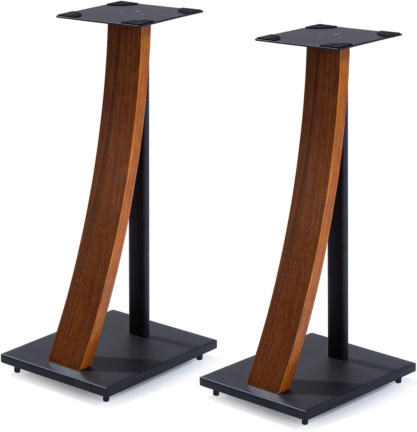 Walnut Speaker Floor Stands J4163
