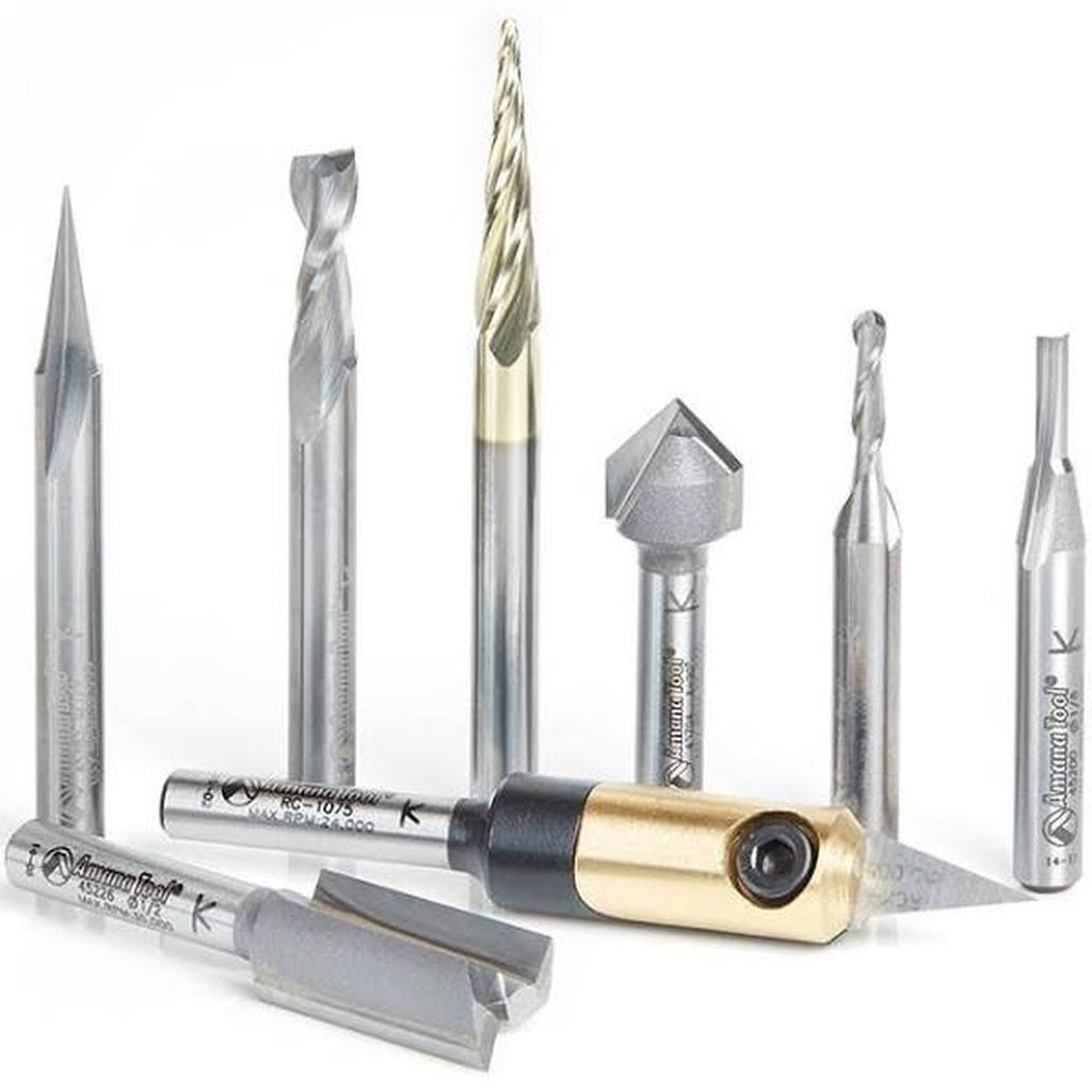 8-Pc CNC Router Bit Collection A5580