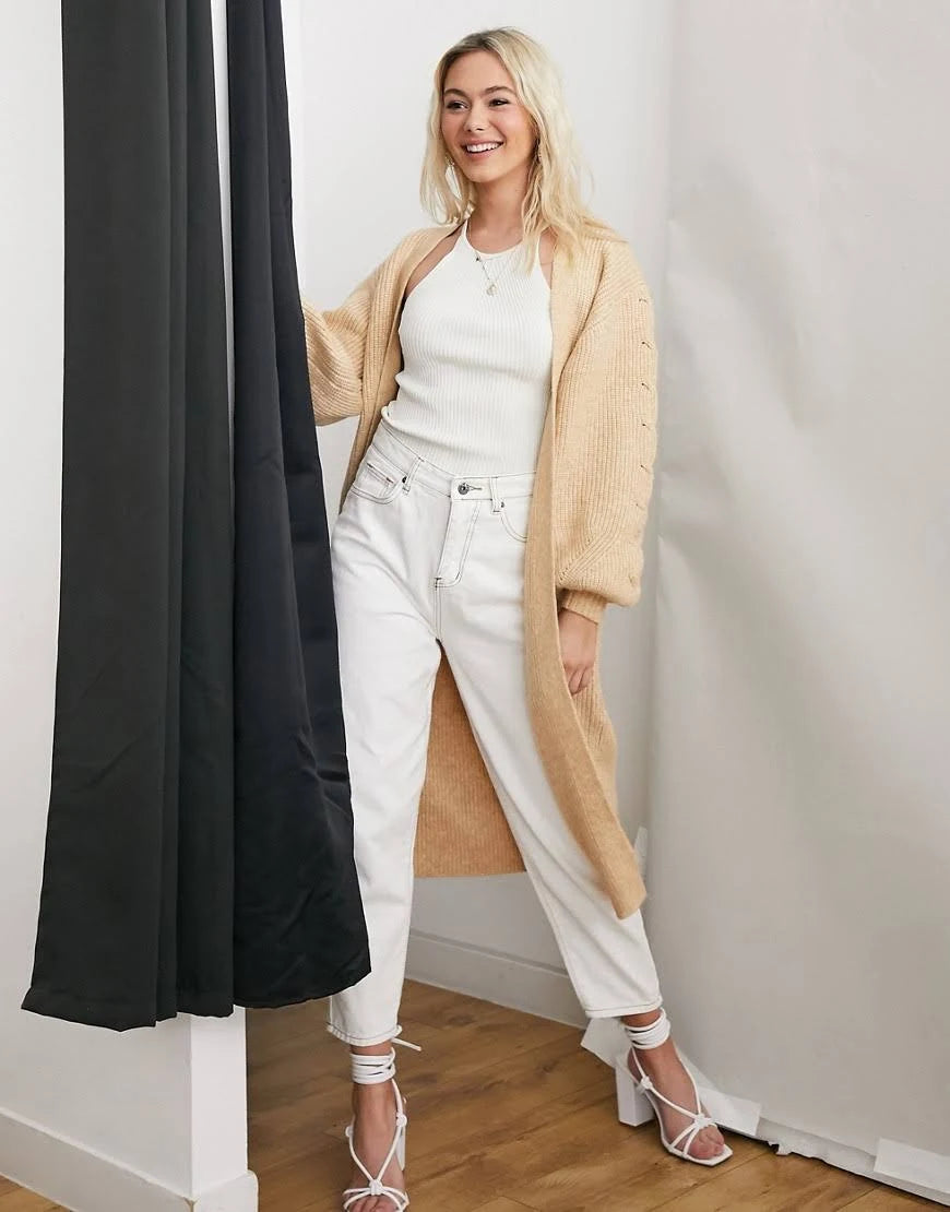 Neutral Maxi Cardigan P741514