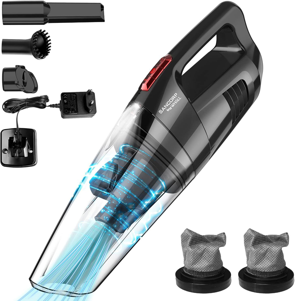 Handheld Cordless Vacuum with LED Light S2782
