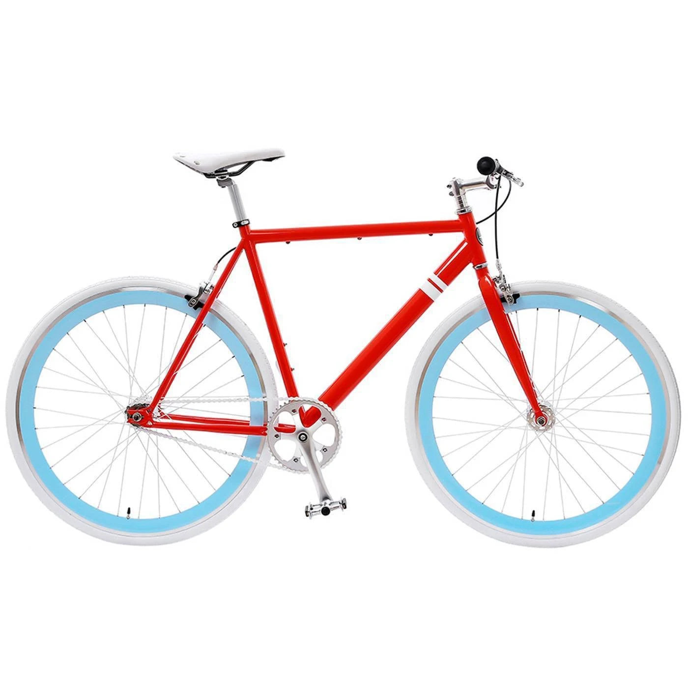 Red Single Speed Road Bike F197530
