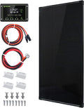 100 Watt 12 Volt Monocrystalline Solar Panel Kit with 20A Charge Controller Y472