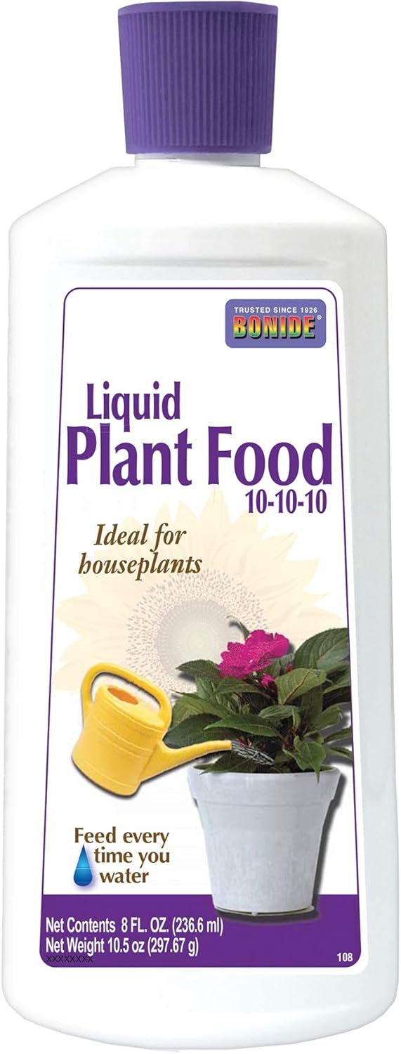 8 oz Concentrated Houseplant Fertilizer 10-10-10 C9847
