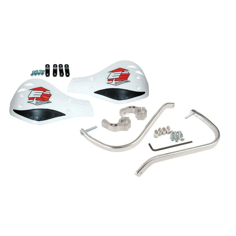 White Debris Deflectors for 1 1/8" Bars N155