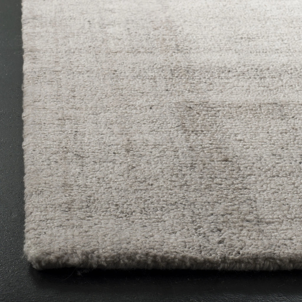 Light Grey Abstract Striped Area Rug, 4' x 6' J4196