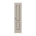 18 in. x 80 in. Textured Solid Core Molded Composite MDF Single Prehung Interior Door C649