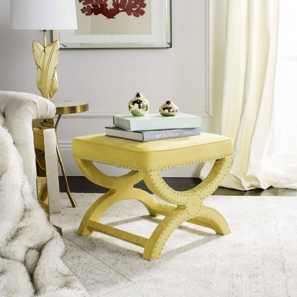 Yellow Ottoman W517