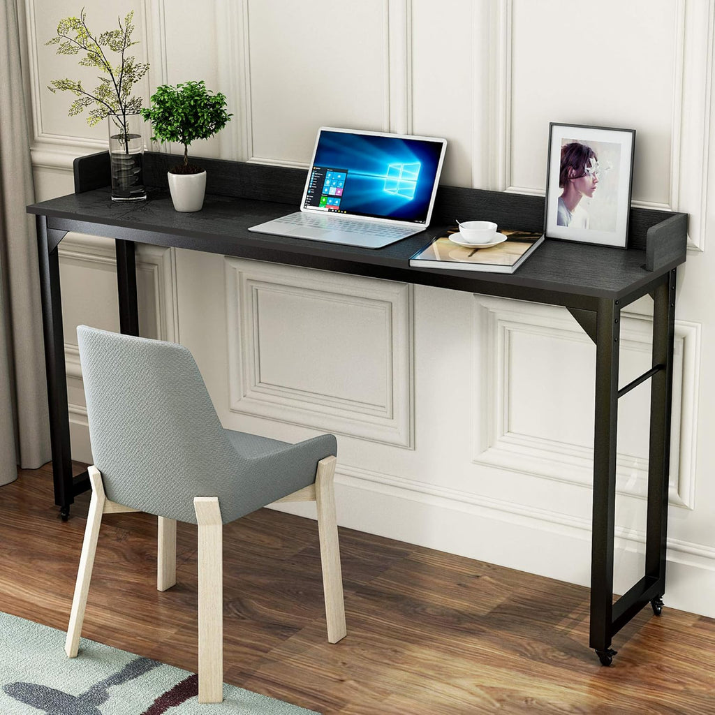 Overbed Table with 4 Wheels for Full/Queen Size Bed Frame B6975