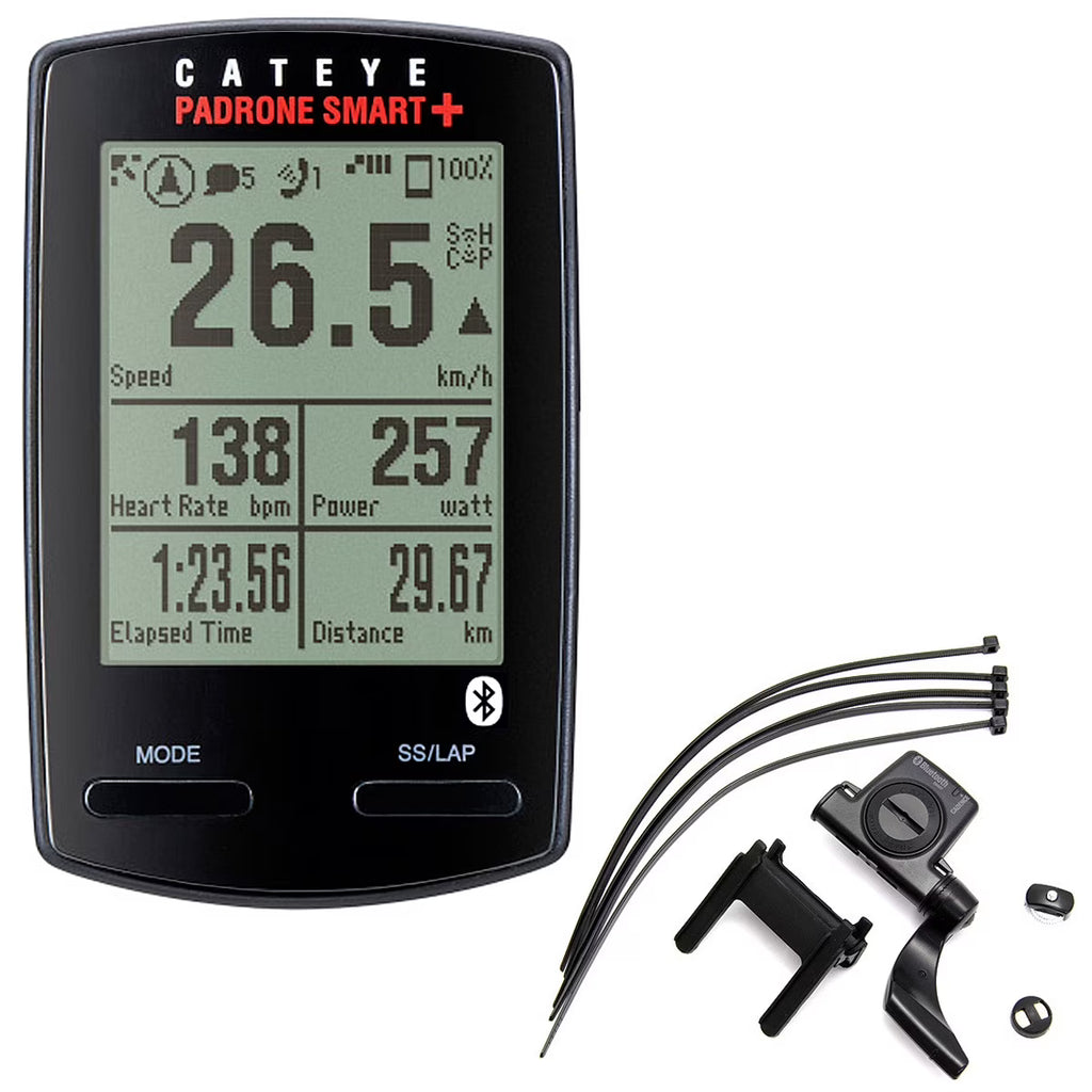 Black Cycling Computer with Speed and Cadence Sensors K1081