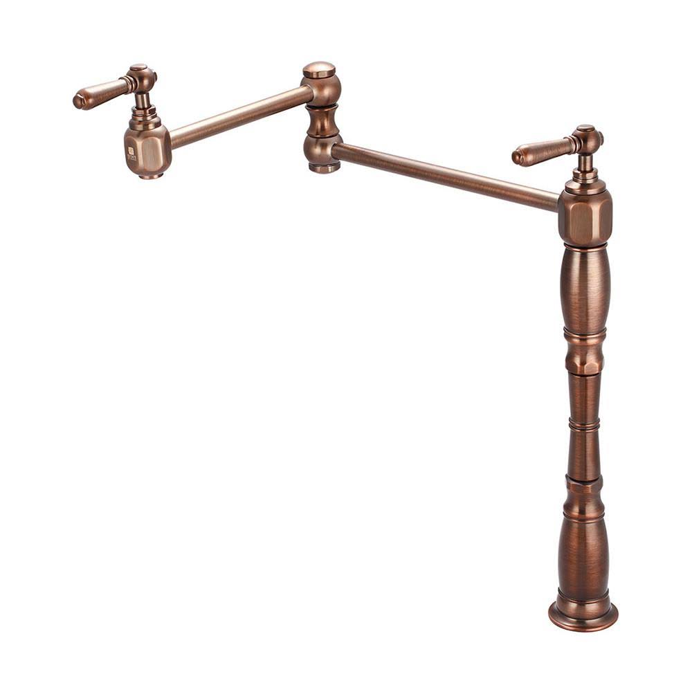 Oil Rubbed Bronze Deck Mount Potfiller Faucet A486