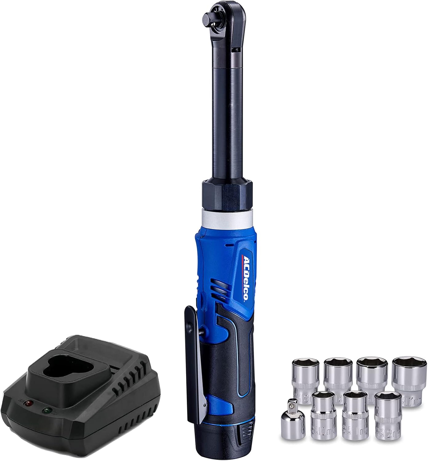 12V Li-ion Cordless 3/8” Extended Ratchet Wrench Tool Kit K3983