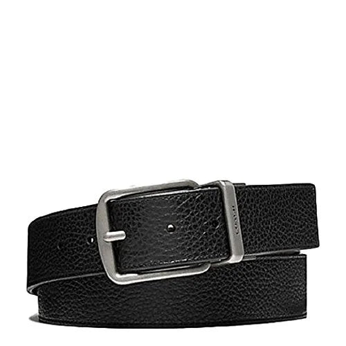 Black Pebble Leather Belt X36497