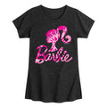 Toddler And Youth Girls Short Sleeve Graphic T-Shirt W9427