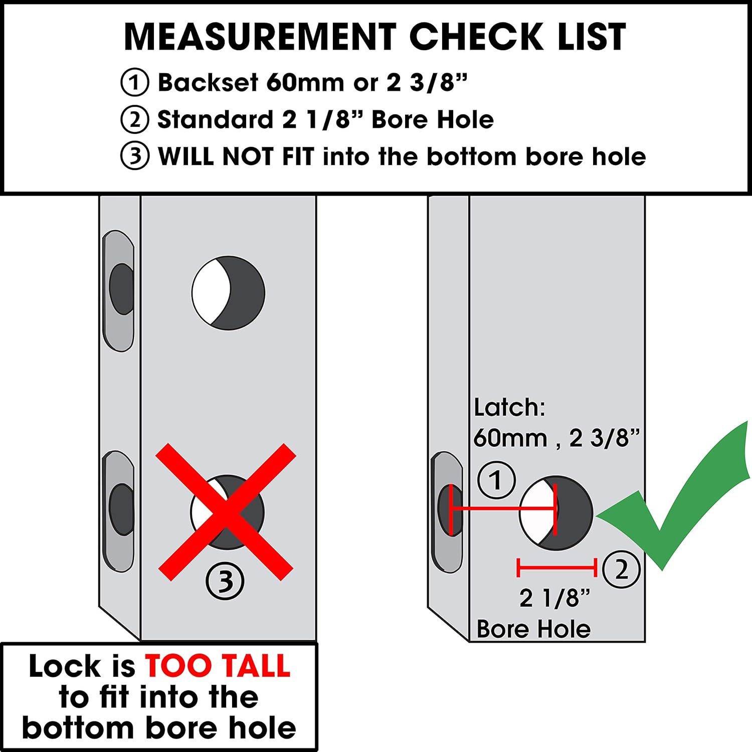 Mechanical Push Button Keypad Lock X63435