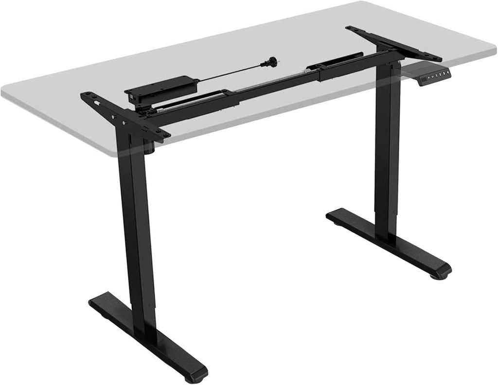 White Frame Only Electric Sit Stand Desk Frame W234596