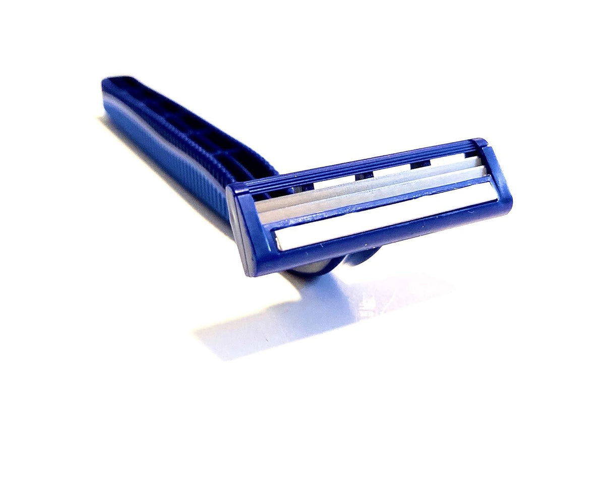 100 Premium Twin Blade Disposable Razors, Pack of 2 G74451