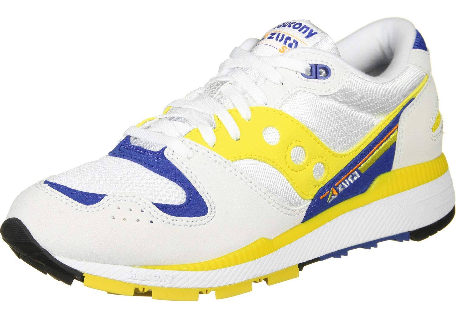 White/Yellow/Blue Saucony Shoes H820324