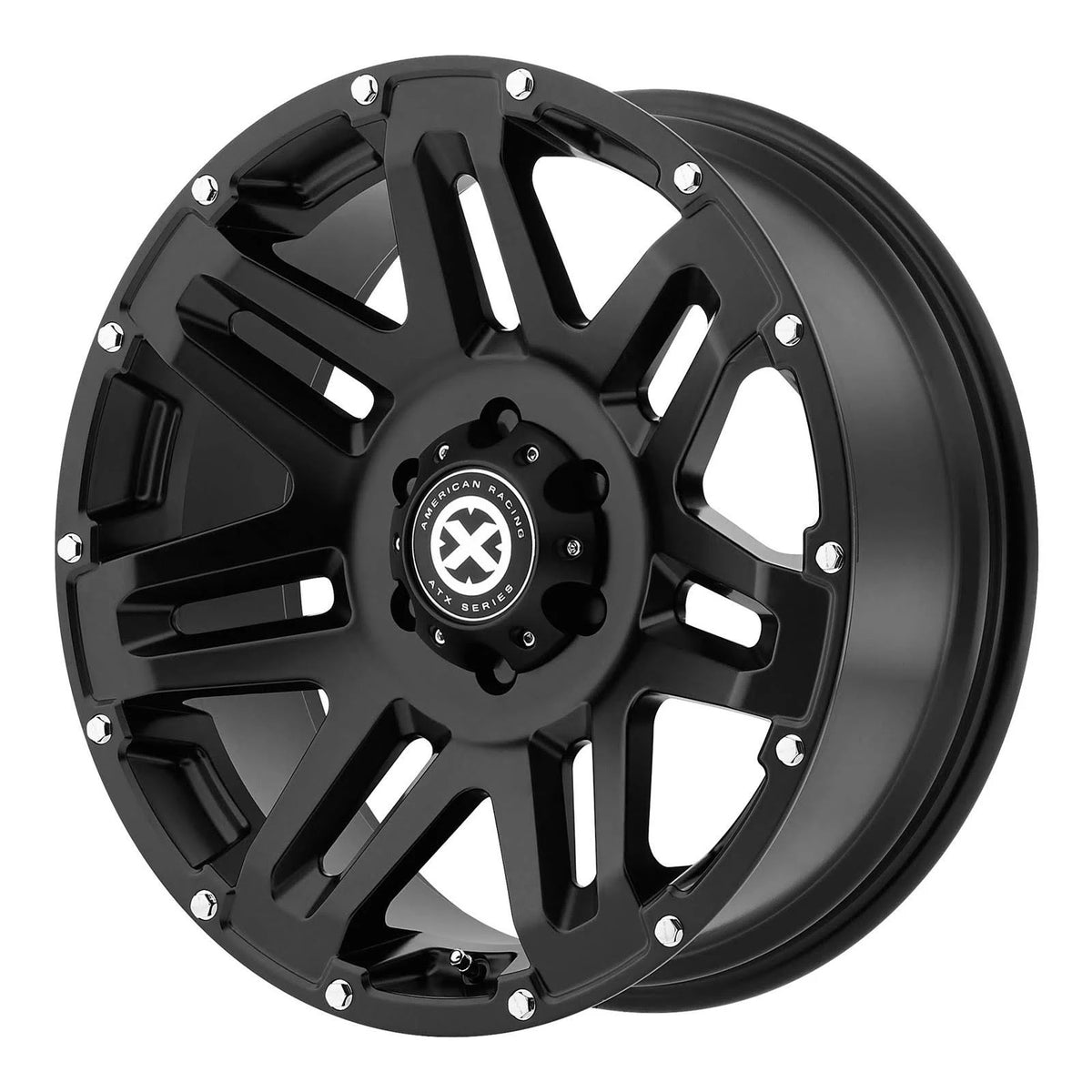 Black 17x9 6x135 18mm Wheels G60476