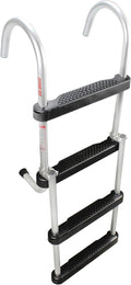 Folding 4-Step Pontoon Ladder Pack of 2 T139620