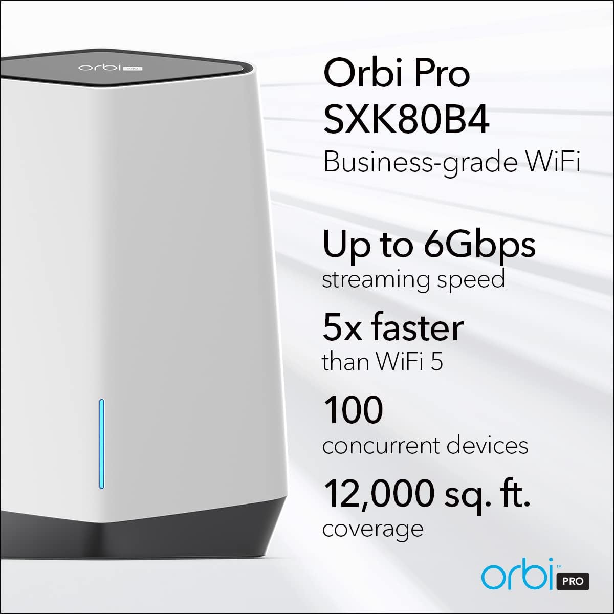 WiFi 6 Tri-band Mesh System Router with 1 Satellite Extender, AX6000, Pack of 2 F132