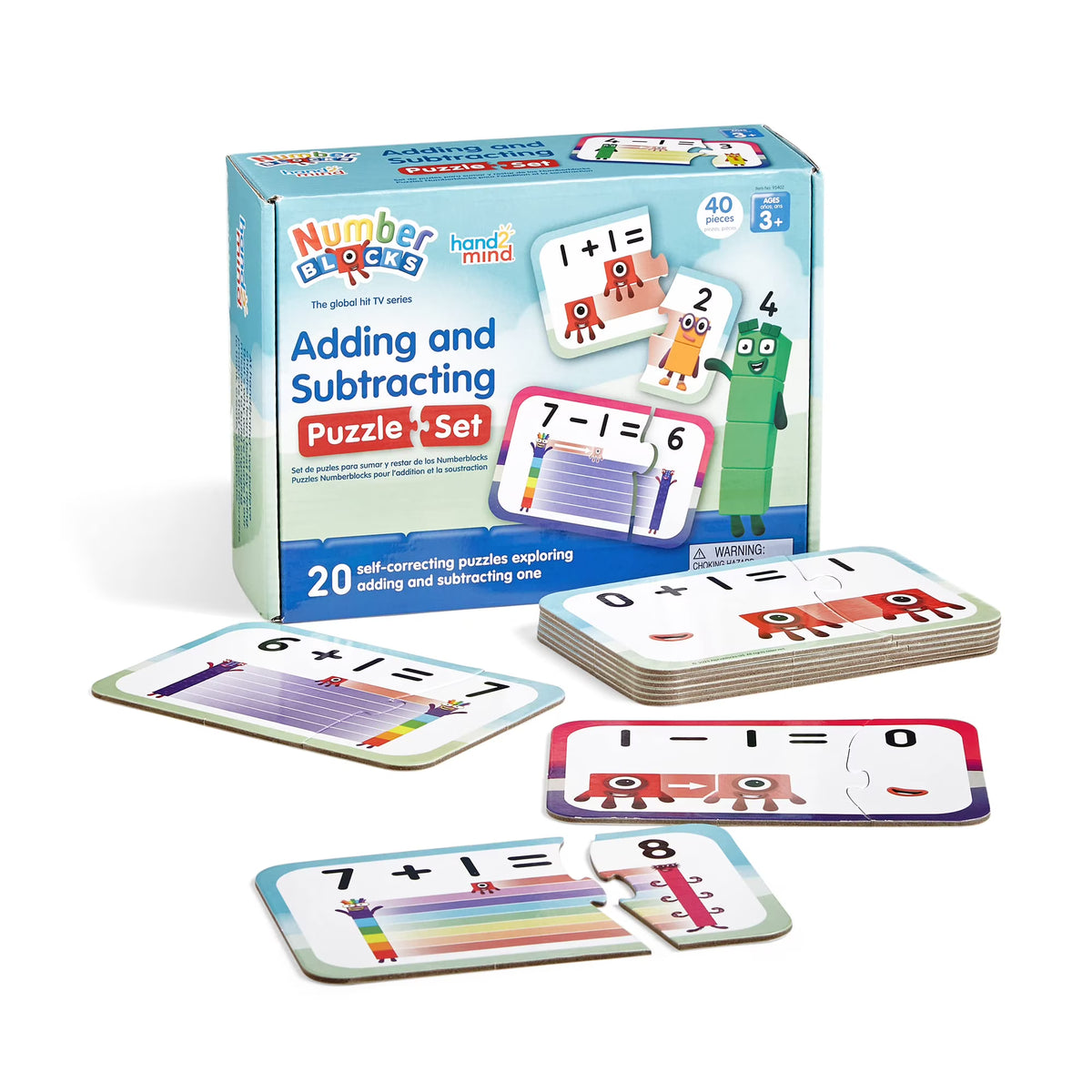 Numberblocks Adding and Subtracting Puzzle Set J825