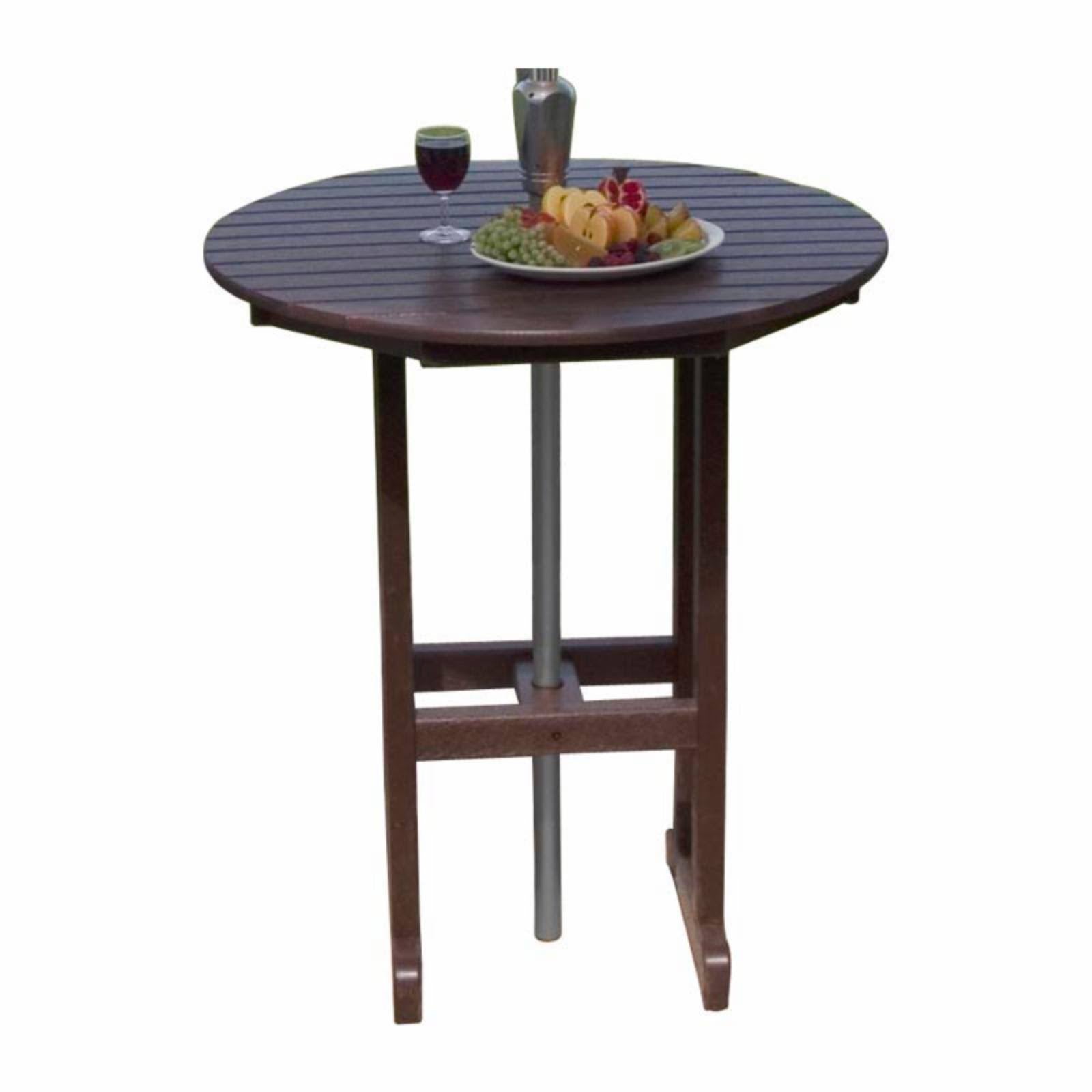 Black Round Bar Table C78134