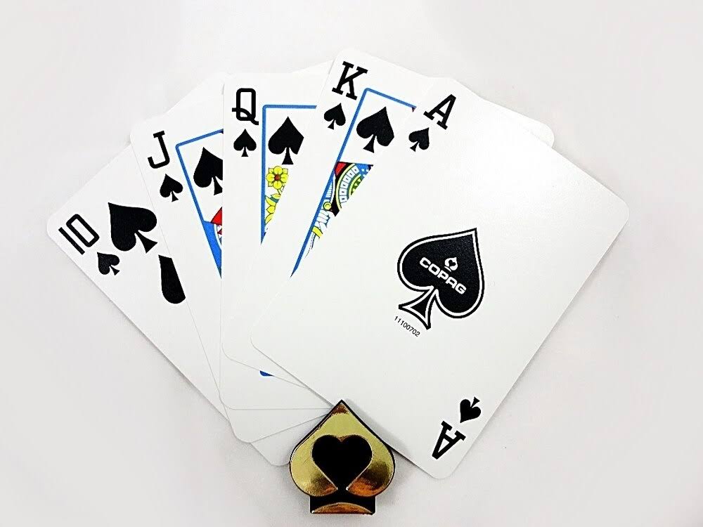 Black Gold Playing Cards Poker N98630
