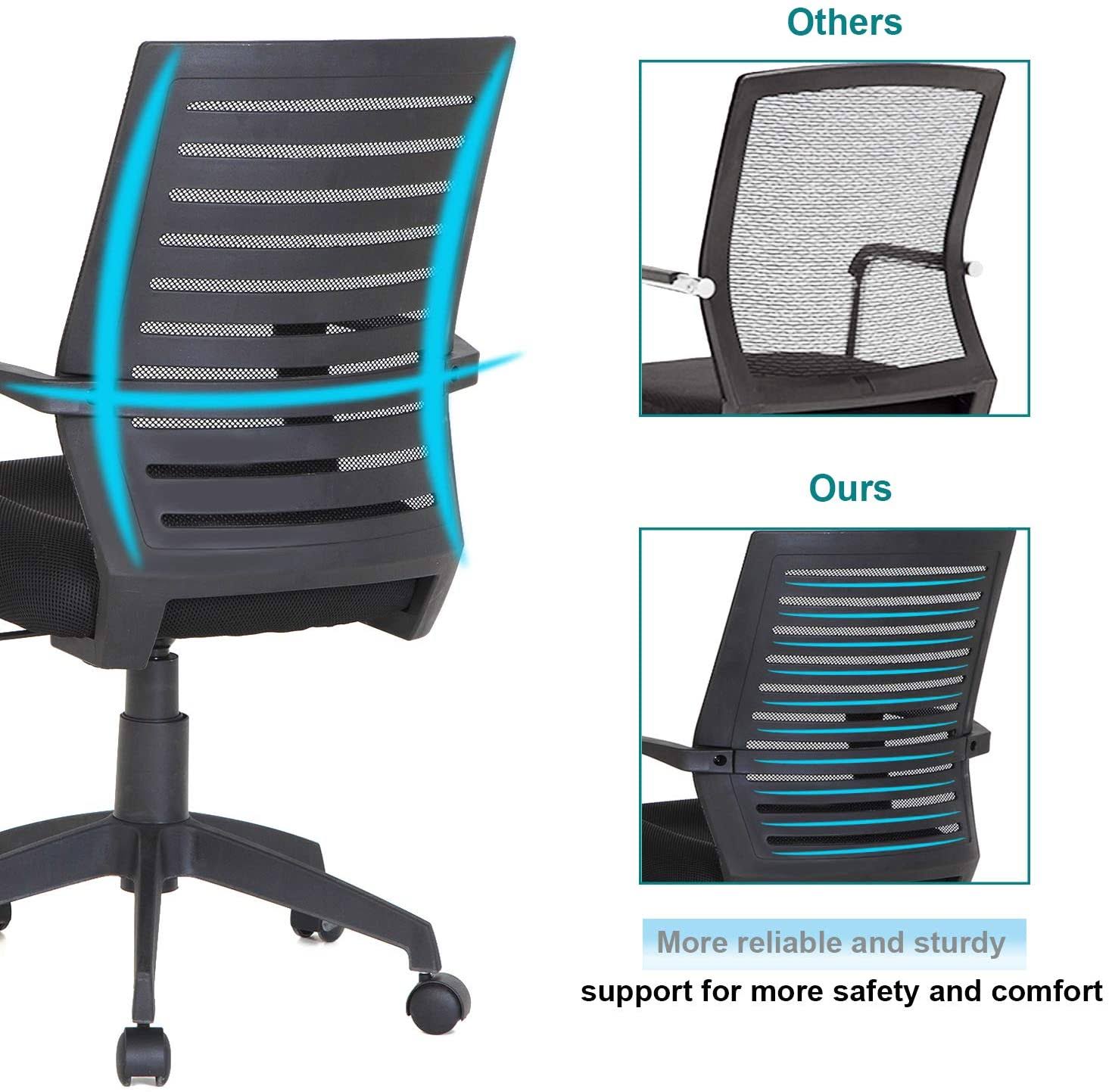 Black Mesh Desk Chair B912264