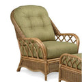 White Performance Tufted Armchair W11504