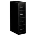 Black Four-Drawer Vertical File M3642