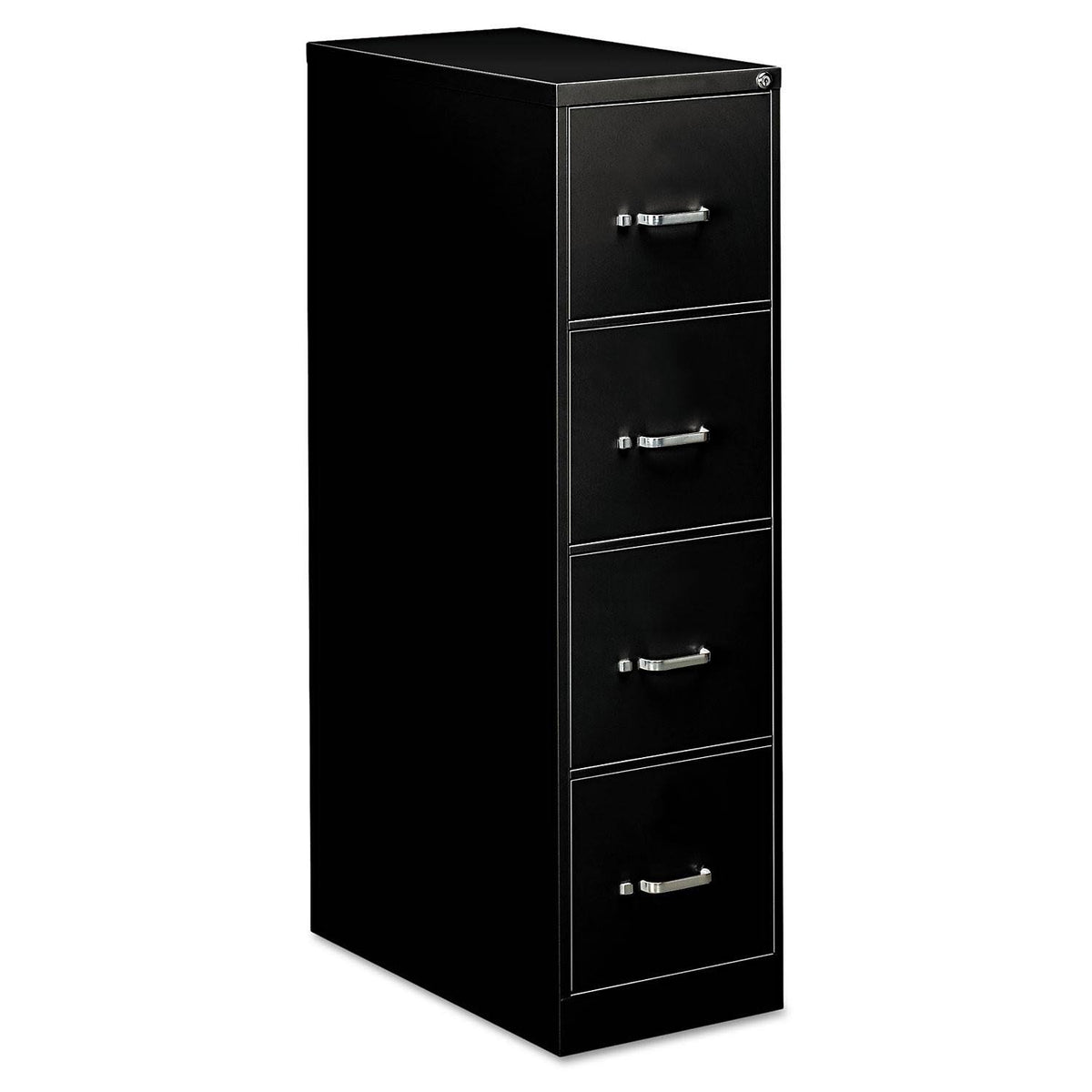 Black Four-Drawer Vertical File M3642