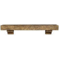 Rustic Distressed Finish Shelf W91646