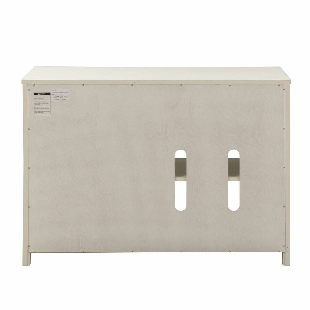 White Computer Credenza G2417