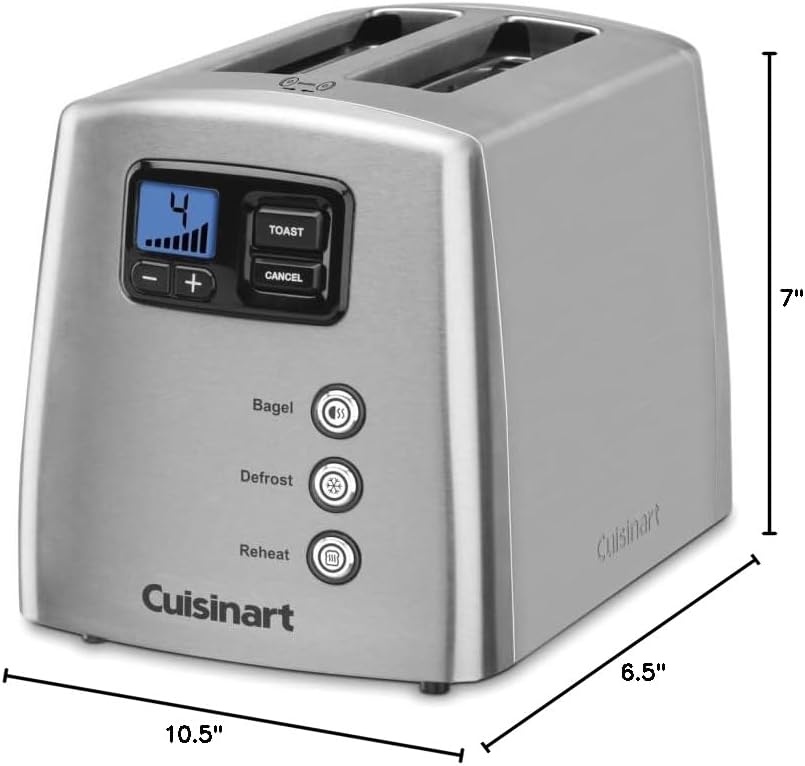Brushed Stainless Steel 2-Slice Toaster B55681