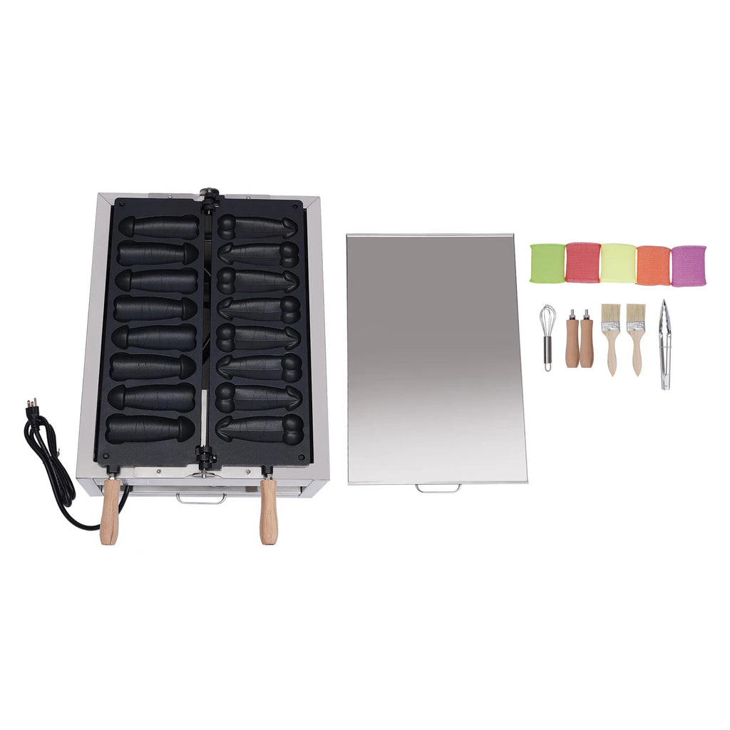 Stainless Steel Commercial Waffle Maker Y82838