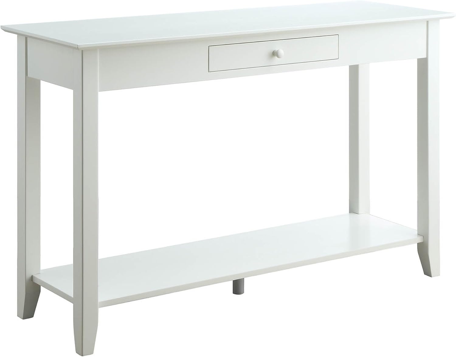 Black Console Table with Drawer V499537