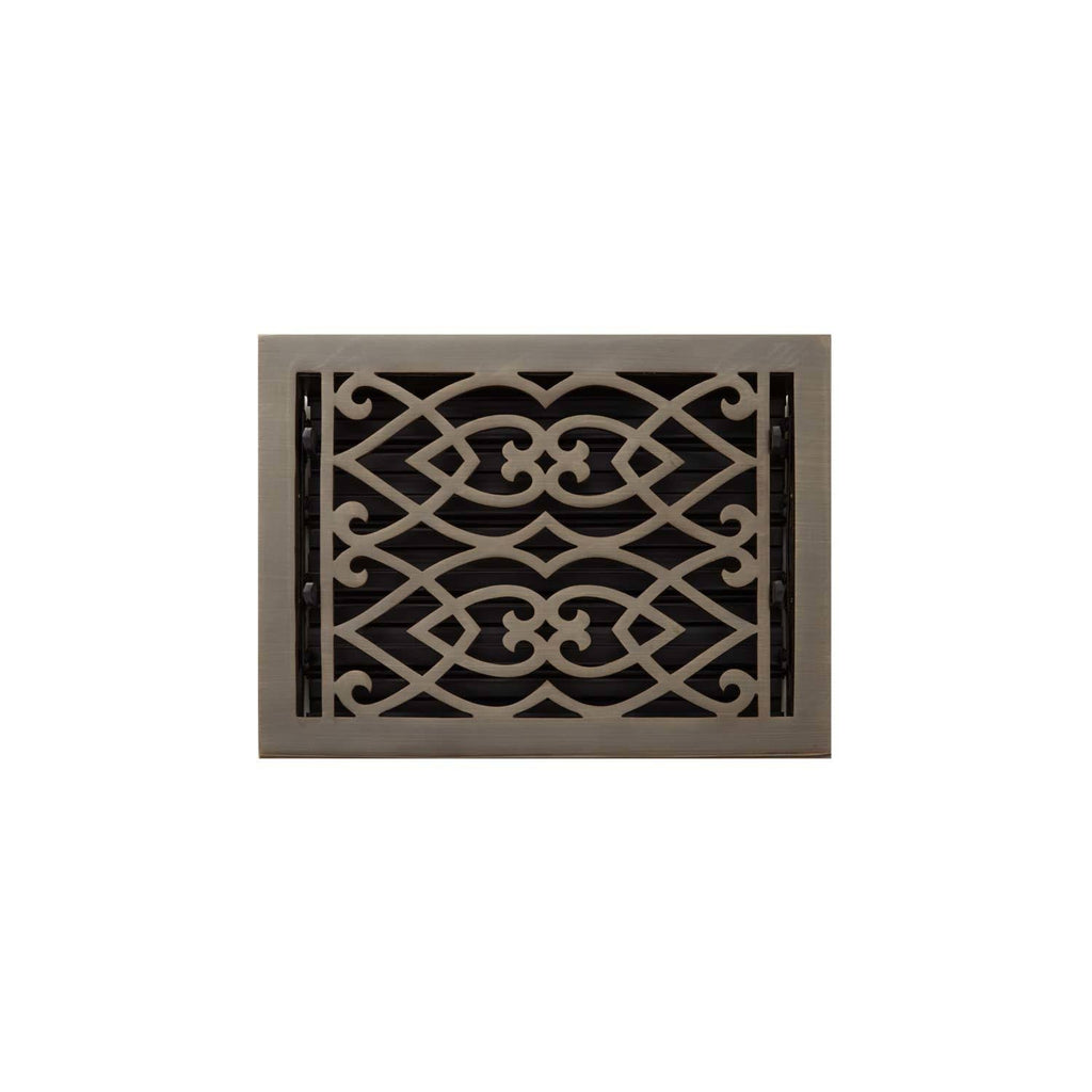 Antique Brass Floor Register Z772