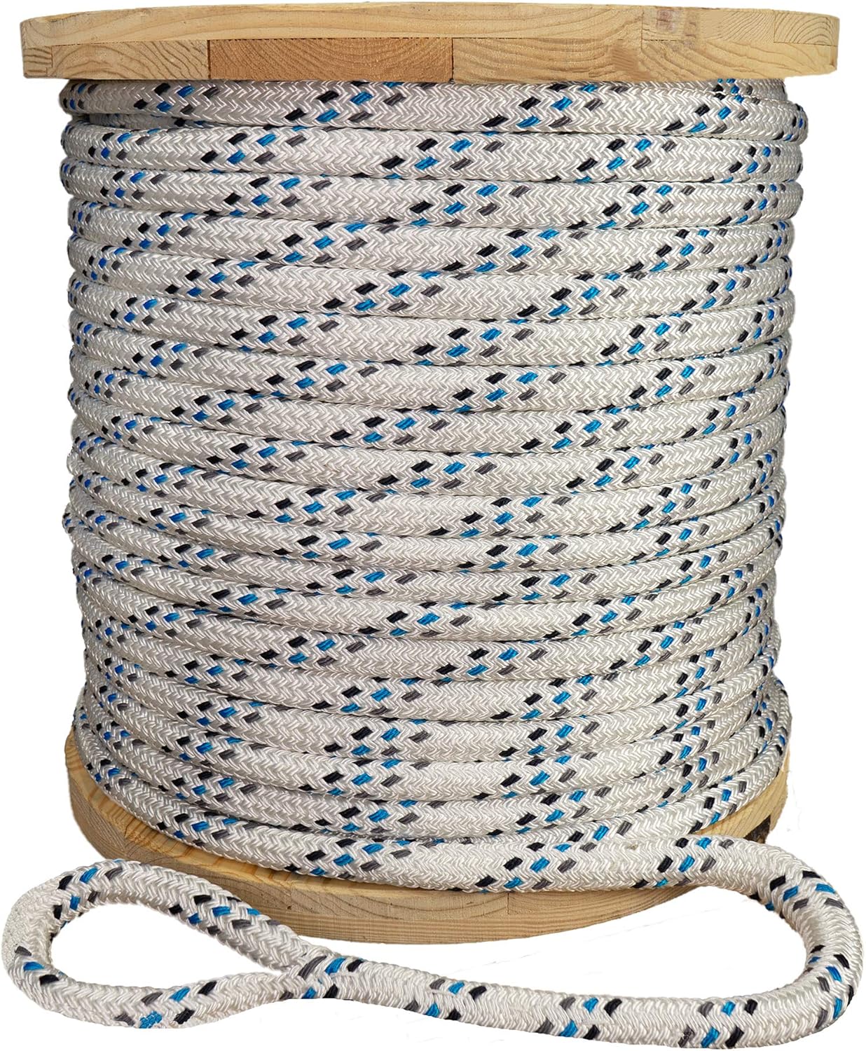1 inch x 600 feet Polyester Double Braid Cable Pulling Rope X806535