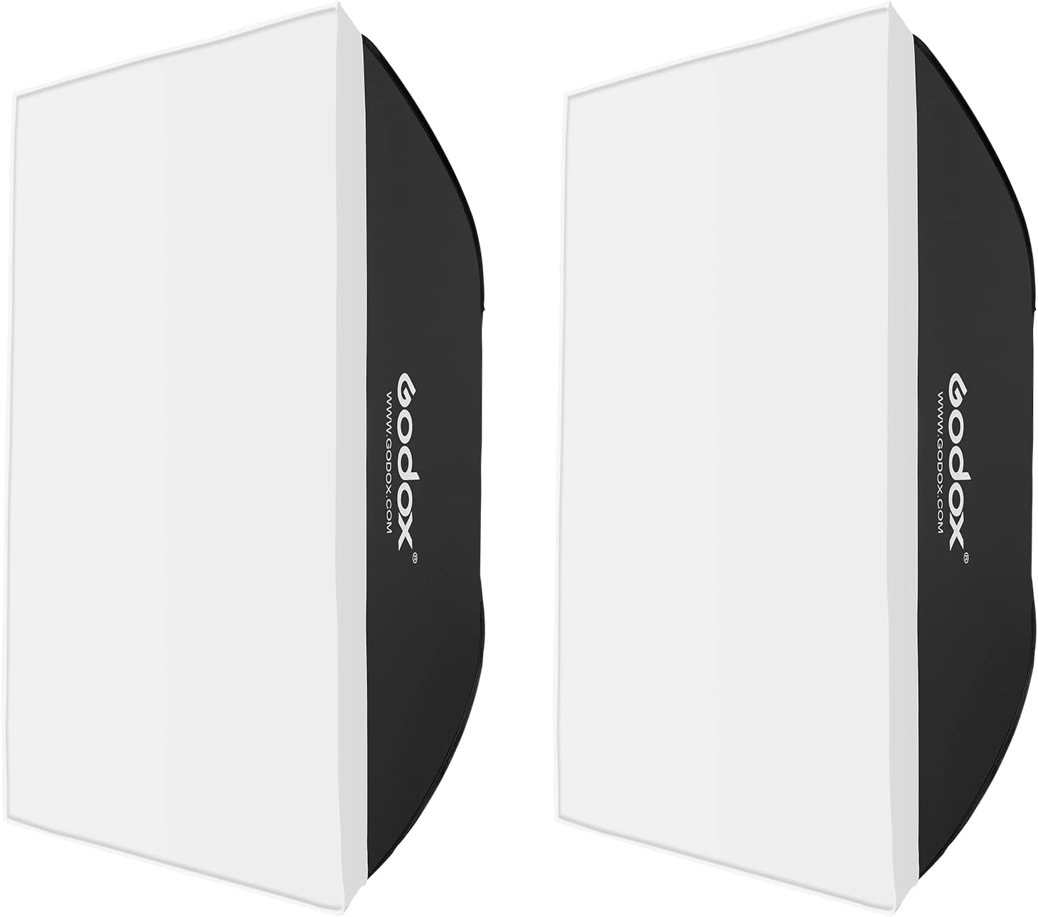 60x90cm Portable Strip Rectangle Softbox with Carry Bag (2PCS) N391793