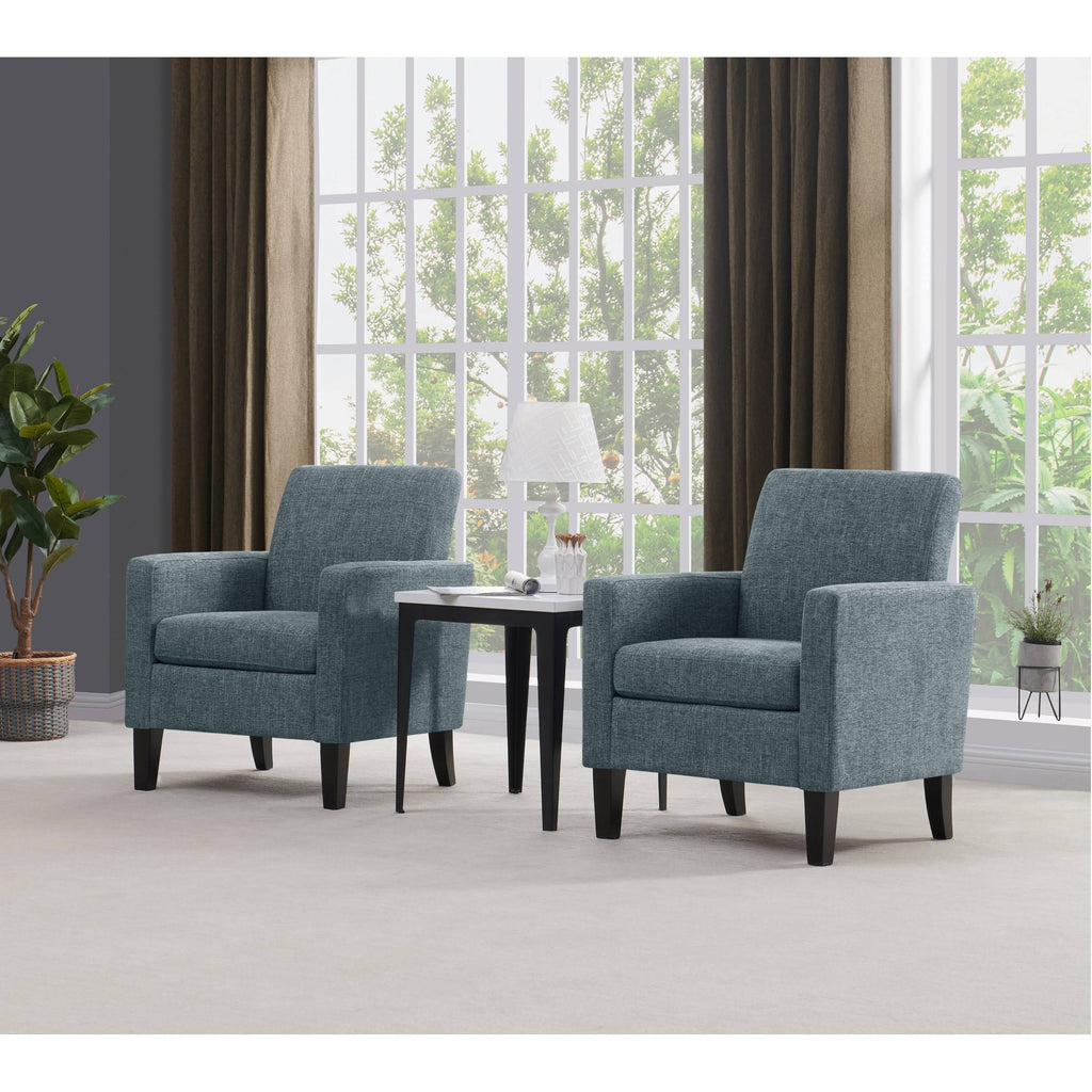 Pink Set of 2 Track Arm Chairs F742