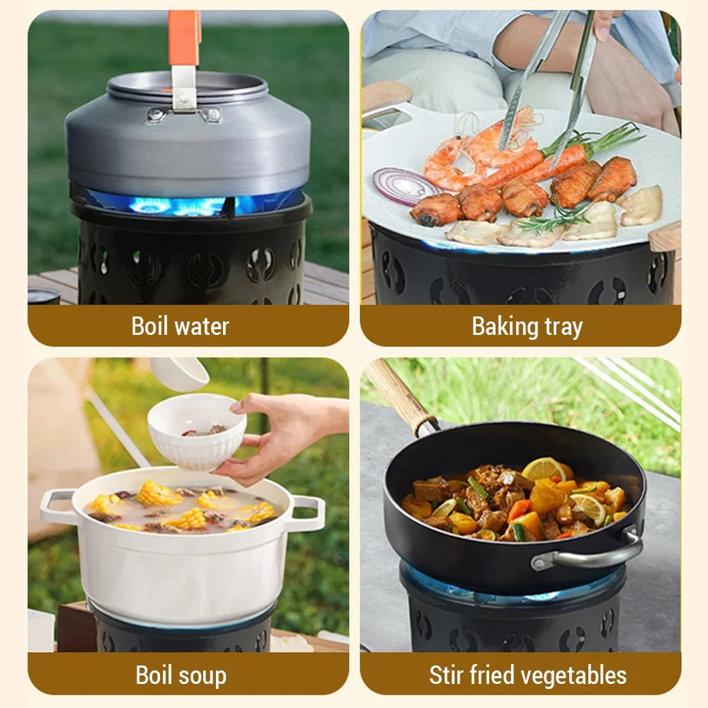 Compact Windproof Portable Gas Stove H782