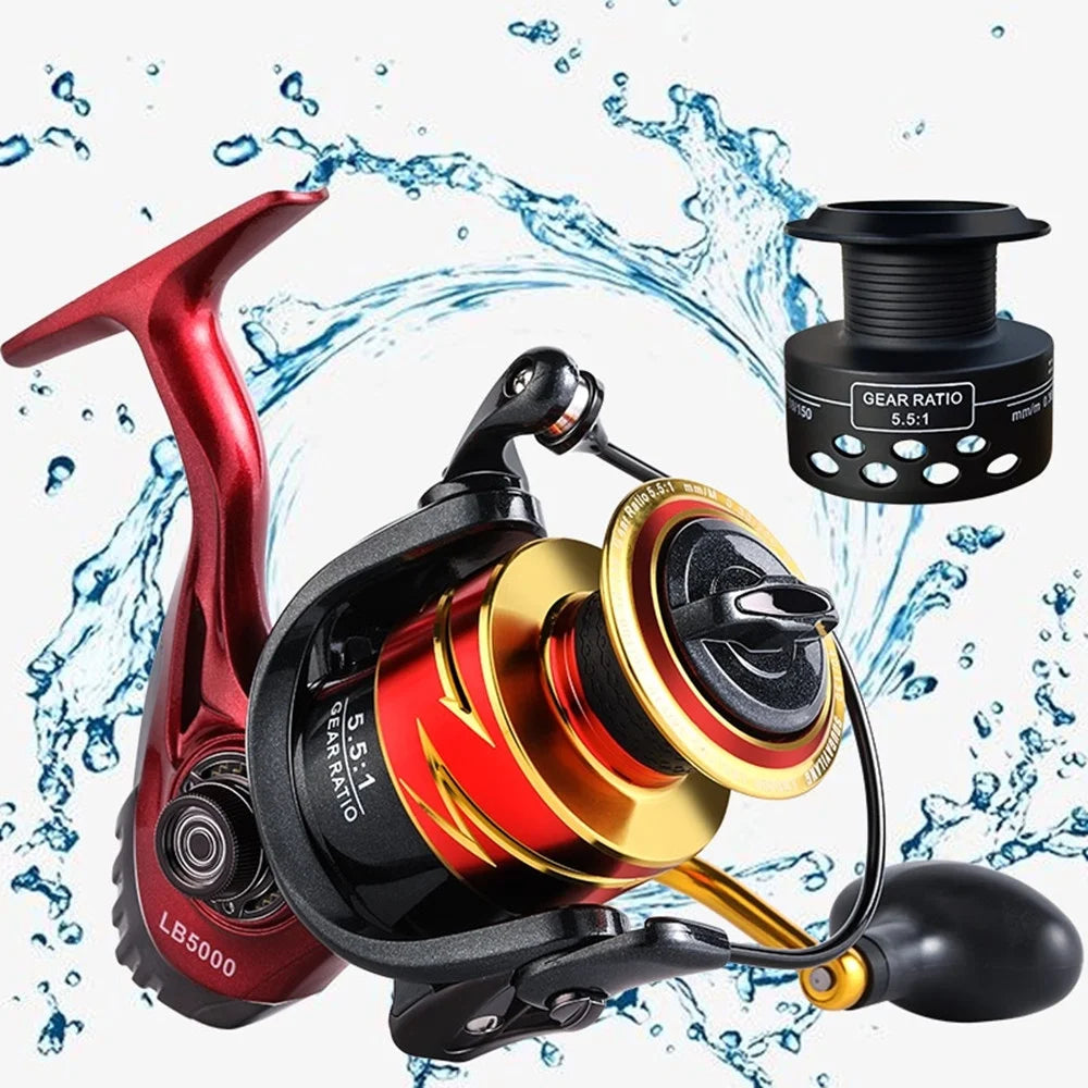 Sougayilang Fishing Reel Ultralight 12+1 BB Spinning Reel N976982