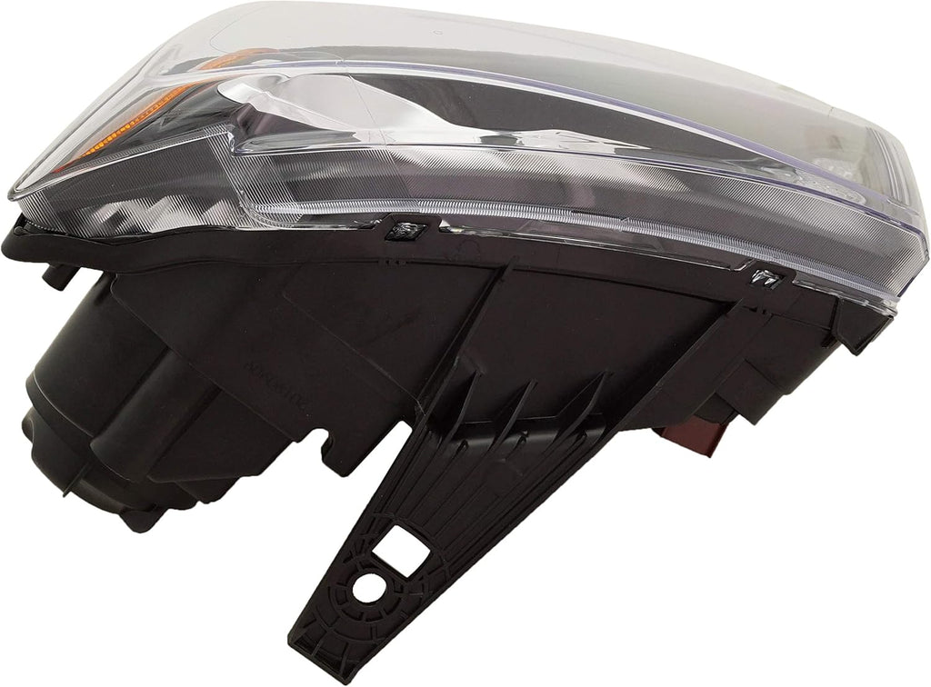 Headlight Assembly for 2014-2016 Jeep Grand Cherokee Black Trim Driver Side A617636