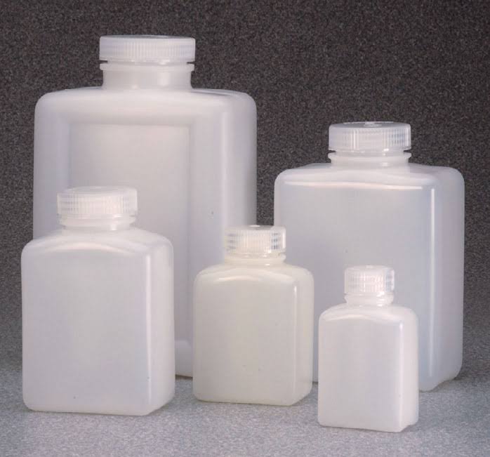 Rectangular Bottle HDPE 500 ml (Case of 48) C363