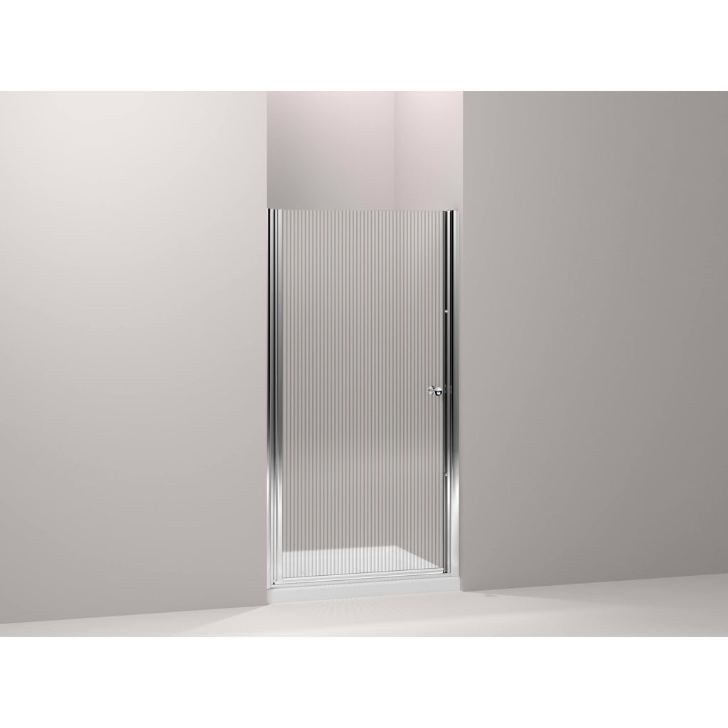 Frameless Pivot Shower Door, Bright Silver X764